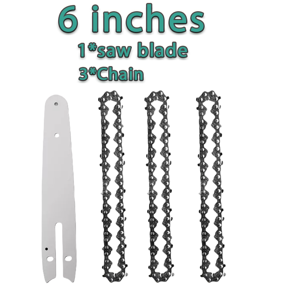 Gardening Tools Combo - Electric ChainSaws Chains Guide Plate Mini