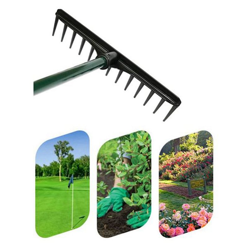 (AD12) Rubber Golf Grip Rake H - огляд і ціна Gardening Tools Range