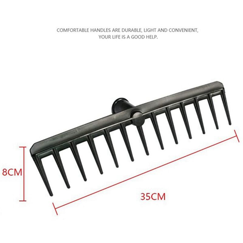 (AD12) Rubber Golf Grip Rake H - огляд і ціна Gardening Tools Range