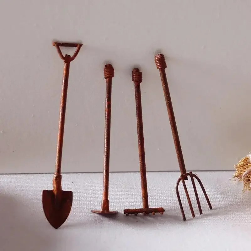 4Pcs/Pack Miniature Garden Too - огляд і ціна Gardening Tools Combo