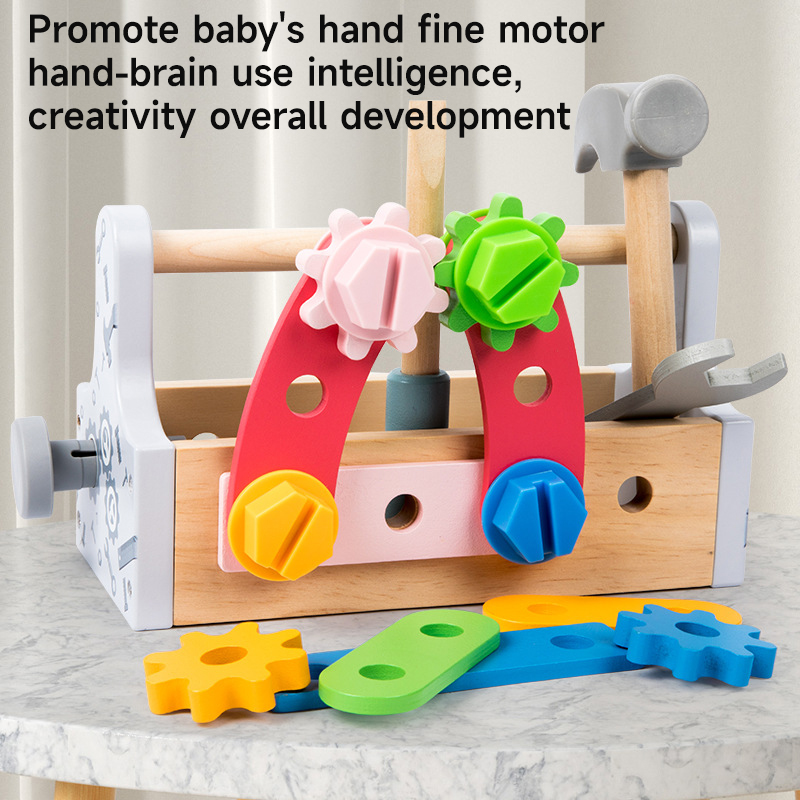 Children Toolbox Wooden Toys D - огляд і ціна Gardening Tools Kit For Kids