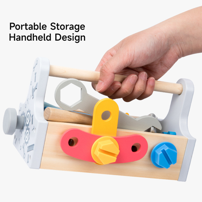 Children Toolbox Wooden Toys D - огляд і ціна Gardening Tools Kit For Kids