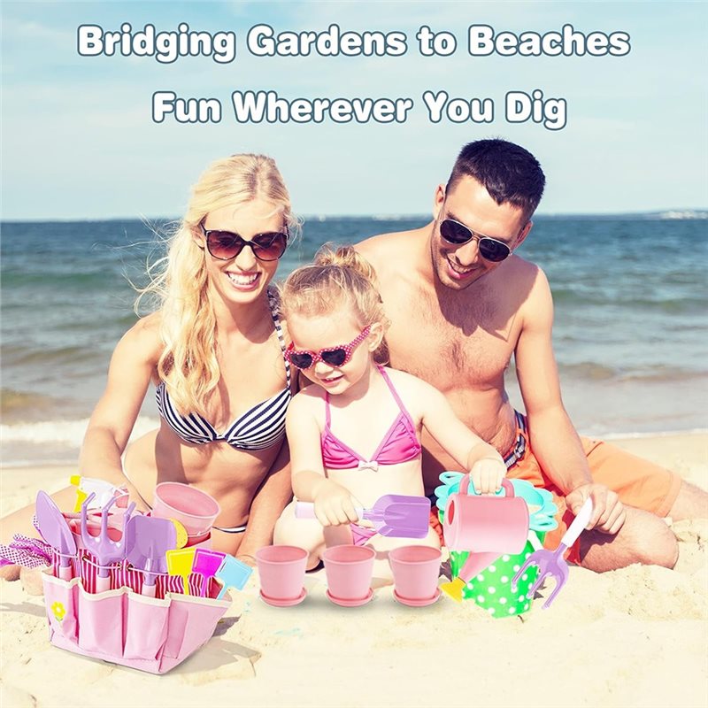 Superior-Kids Pink Gardening T - огляд і ціна Gardening Tools Kit For Kids