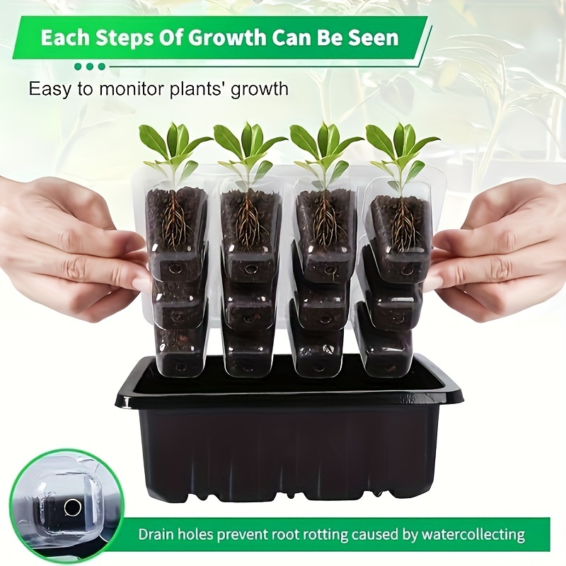 1/2/3-Pack 12/24/36-Cell Seed  - огляд і ціна Led Grow Light