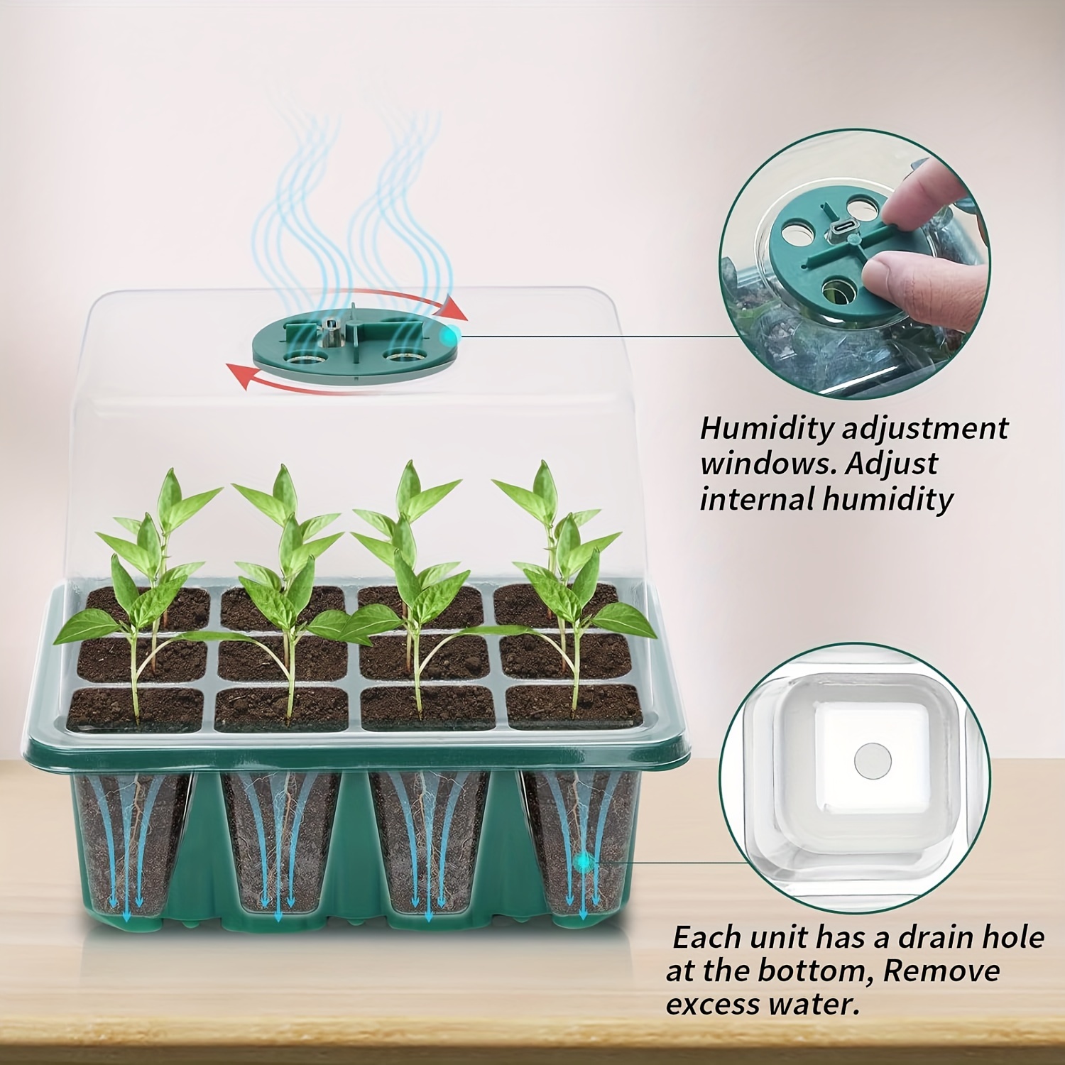 Seedling Starter Kit - 1/2/3 S - огляд і ціна Led Grow Light