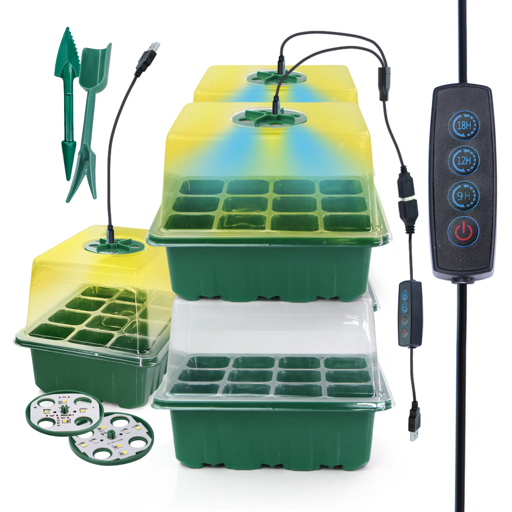 LED Nursery Pots with Grow Lig - огляд і ціна Led Grow Light