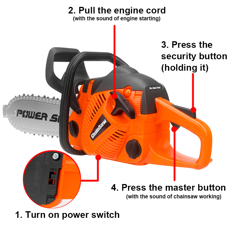 Toy Chainsaw Kids Toy Tools fo - огляд і ціна Gardening Tools Kit For Kids