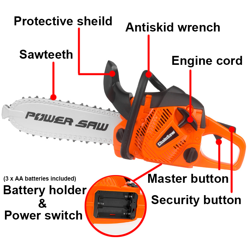 Toy Chainsaw Kids Toy Tools fo - огляд і ціна Gardening Tools Kit For Kids