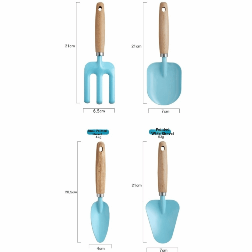 Colorful Kids Garden Tool Set  - огляд і ціна Gardening Tools Kit For Kids